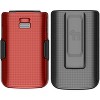 Nakedcellphone Combo for TCL Flip 3 Phone - Hard Case and Belt Clip Holster - 2 of 4