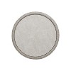 Jennifer Taylor Home Everly 21.5" Round Woven Patio Coffee Table, Light Beige Olefin - 3 of 4