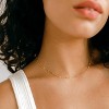 Satellite Choker Shining - HTUTWOO™ 3 Blue Beads Sparkle Chain Necklace, for Mother, Daughter, Sister, Friends and Everyday Wear - 2 of 4