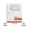 MyOfficeInnovations Laser/Inkjet Shipping Labels 3 1/3 x 4 White 489566 - 2 of 4