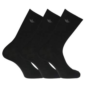 Dockers Men's Socks & Hosiery - 3-Pack Flat Knit Athletic and Crew Socks for Men