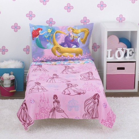 Disney Princess Toddler Bedding Set 4pc Target