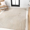 JONATHAN Y Maribo High-Low Abstract Groovy Striped Indoor/Outdoor Area Rug - 3 of 4