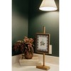 Petal Lane 7"x9" Spirea Gray Framed Wall Art Brown Skinny - 3 of 4