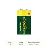 GoGreen Power Alkaline 9V 24pk Batteries - Pack of 24 - 3 of 4