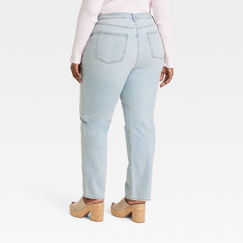 Women's High-Rise 90's Straight Jeans - Universal Thread™, 3 of 8