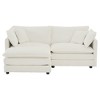 NicBex 76 Inch Sofa Bed,Modern Comfy Chenille Loveseat Sofa with Deep Seat & 4 Pillows,Upholstered 2-Seater Couch for Living Room - 2 of 4