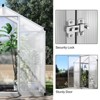 Garvee Greenhouse for Outdoors, Aluminum Alloy & Polycarbonate Green House with Windows Vent, for Patio, Backyard, Garden - 4 of 4