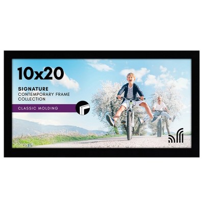 Americanflat 10x20 Picture Frame, Black