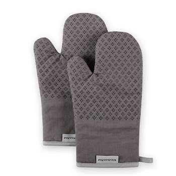 Unique Bargains Silicone Oven Mitts Heat Resistant Gloves Pot Holders  Kitchen 1 Pair : Target