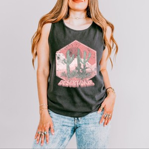 Simply Sage Market Vintage Desert Daze Garment Dyed Tank - S - Pepper - 1 of 3