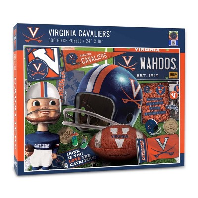 NCAA Virginia Cavaliers Throwback Puzzle 500pc