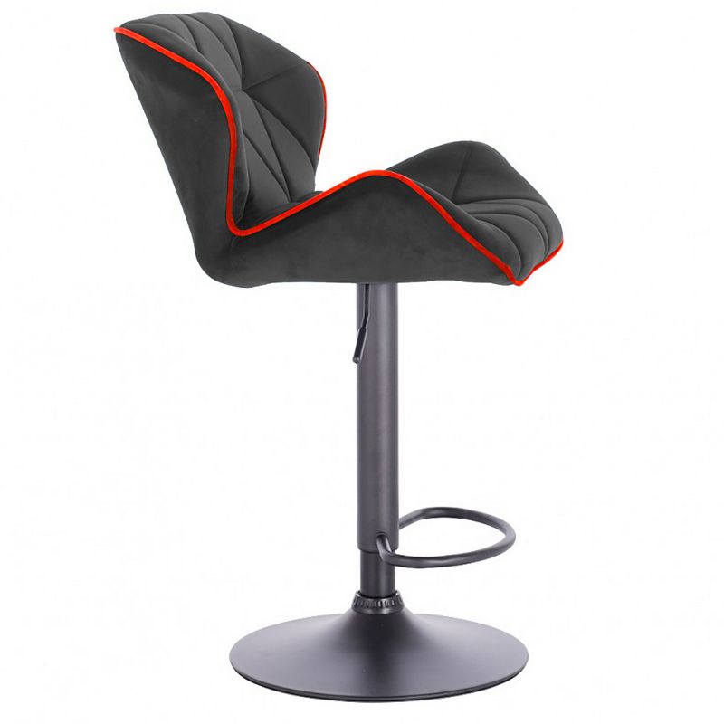 Modern Home Luxe Spyder Contemporary Adjustable Barstool/Bar Chair with 360° Rotation, 3 of 8