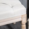 NicBex Storage Bench Modern 32" Tufted Foot Stool with Upholstered Bench with Wood Legs for Bedroom and Entryway - 3 of 4