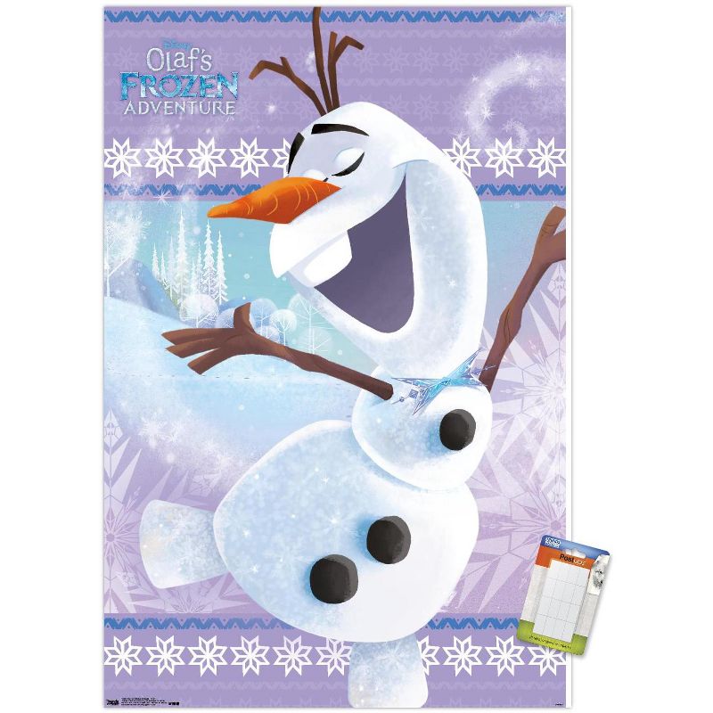Trends International Disney Pixar Frozen: Olaf's Frozen Adventure - Olaf Unframed Wall Poster Prints, 1 of 7