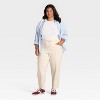 Women's Mid-Rise Tie-Waist Pull-On Pants - Universal Thread™ - 3 of 3