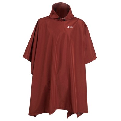 Sierra Designs Adult Poncho - Red