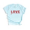 Simply Sage Market Women's Love You More Short Sleeve Graphic Tee - 2 of 4