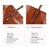 Generic Vintage Genuine Leather Tote Shoulder Bag for Women Satchel Handbag with Top Handles - 2 of 4