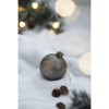 Syemin Decorative Objects Christmas Ball Ornaments Glass Decorative Hang Ball Christmas Tree Ornaments for Decorations Set of 12, Silver, 3"*3"*3" - 4 of 4