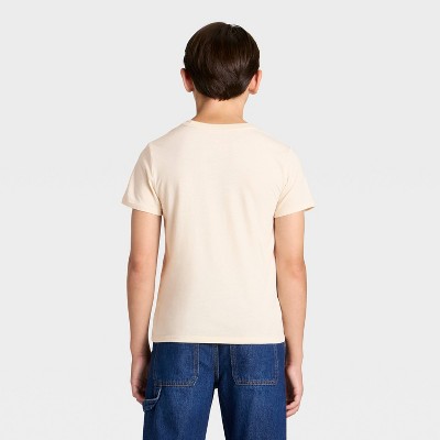 Детские Cat & Jack Boys' Short Sleeve 'National Park' Dog Graphic T-Shirt Cat & Jack™ Cream M — фото 3