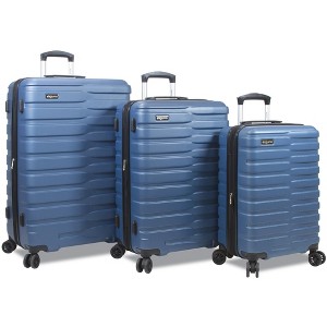Dejuno Cortex Lightweight 3-Piece Hardside Spinner Luggage Set - 1 of 4