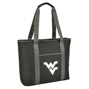 NCAA West Virgina Mountaineers Large Soft Sided Cooler Tote - 30 Cans - 1 of 4
