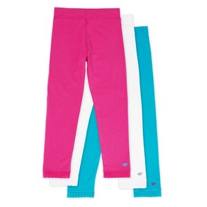 Lucky & Me Jada Girls Leggings (3-Pack) Multi-Size Multiple Colors - 1 of 4