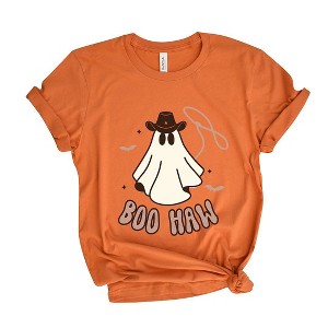 Simply Sage Market Women's Boo Haw Short Sleeve Graphic Tee - 1 of 4