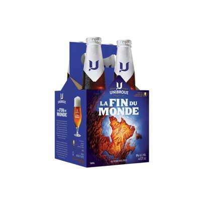 Unibroue La Fin Du Monde Beer - 4pk/12 Fl Oz Bottles : Target