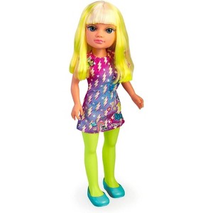 Nancy Neon Fashion Doll with Yellow Hair, 16" Doll - 1 of 4