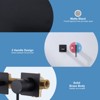 WOWOW Single Handle Wall Mounted Bathroom Basin Faucet - 3 of 4