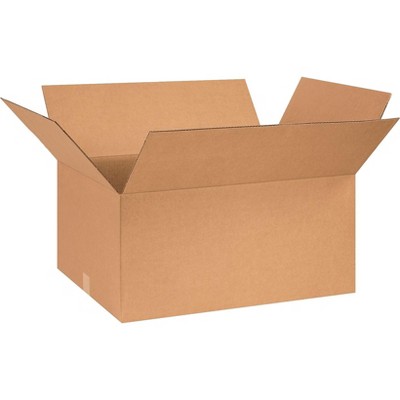 The Packaging Wholesalers 26" x 18" x 12" Shipping Boxes 32 ECT Brown 20/Bundle (BS261812)
