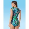 Beach House Sport Endurance Zip Front One Piece Swimsuit - 2 of 2