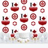 Big Dot of Happiness Canada Day - Canadian Party DIY Dangler Backdrop - Hanging Vertical Decorations - 30 Pieces - 2 of 4