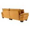 NicBex 84" Corduroy Couch with Pillows,Deep Seat Loveseat Sofa,Comfy Upholstered Cloud Couch,Sleeper Sofa for Living Room,Apartment,Office - 4 of 4