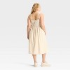 Women's Milkmaid Midi A-Line Dress - Wild Fable™ - 2 of 3