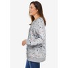 Woman Within Printed Sweatshirt - 4 of 4