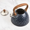 SharpChef Whistling Stovetop Tea Kettle,Food Grade Stainless Steel, Cool Touch Wood Look Handle, Fast Boil, for Gas, Electric, and Glass Ranges - 3L - 4 of 4