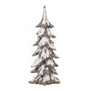 Transpac Large Snowy Resin Christmas Tree Decor - Festive Decorative Object for Holiday Home Decoration - 2 of 3