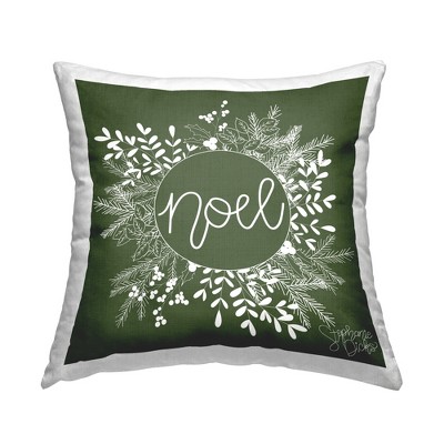 Stupell Industries Noel Holiday Pine Wreath