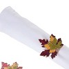 C&F Home Maple Leaves Napkin Ring S/4 - 2 of 3