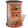 vidaXL Storage Cabinet Multicolored Reclaimed solid wood, Iron Small - 2 of 4