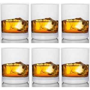 Ravenscroft Crystal Set of 6 Elegant European-Made, 100% Lead-Free Crystalline Double Old Fashioned Whisky Glasses, 13 Fl. Oz. - 1 of 1
