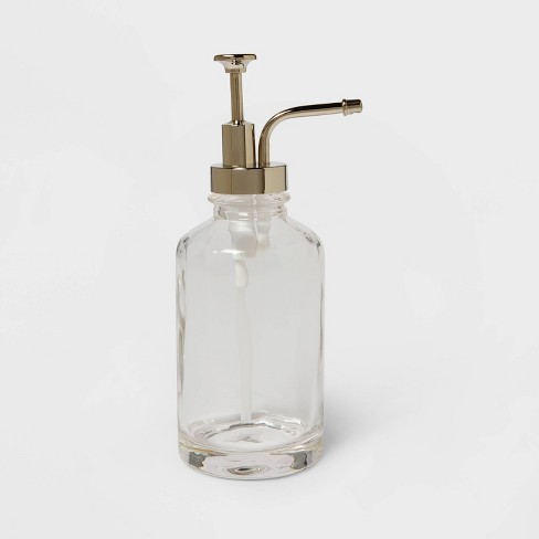 Oilcan Soap Dispenser Clear - Threshold™ - image 1 of 4