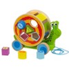 Toysters Pull Along Snail Puzzle Walking Wood Animal Walker Toy For Boys & Girls - 2 of 3