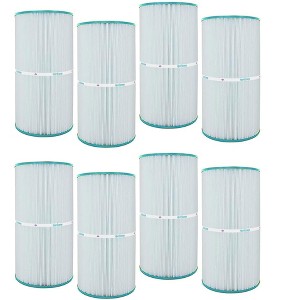 Hurricane 8 Pack HF7469-04 Advanced Pool Filter Cartridge for PCC60, Unicel C-7469, Filbur FC-1975, Pentair Clean & Clear 240, SwimClear C2025 - 1 of 4
