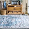 Martha Stewart Traditional MSRW113 Machine Washable Skid Resistant Power Loomed Indoor Rugs - 2 of 4