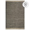 Fab Habitat Machine Washable Hand Woven Kingscote Area Rug Black/Beige - 3 of 4