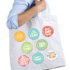 Big Dot of Happiness Party Time - 3 inch Happy Birthday Party Badge - Pinback Buttons - Set of 8 - 2 of 4